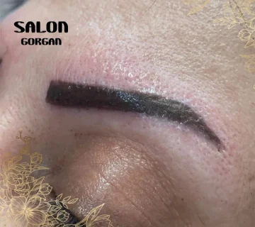 تتو ابرو با فرم دهی و رنگ دلخواه مشتری در گرگان 46090594