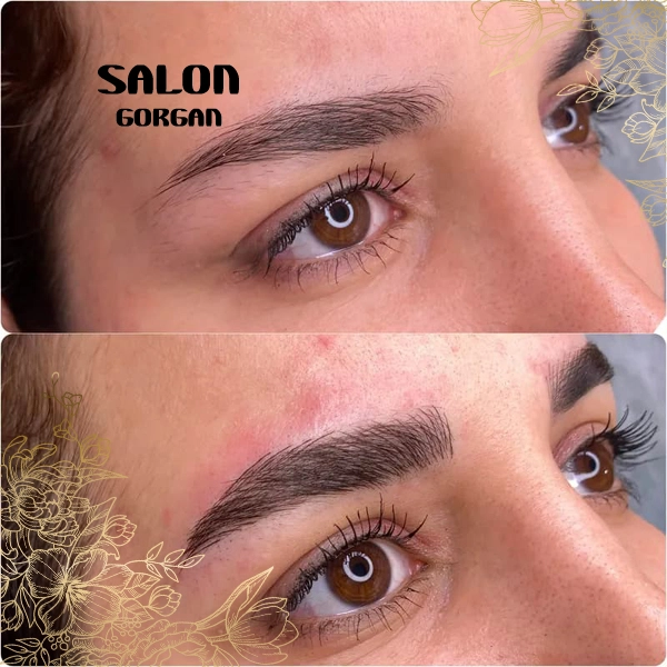 فیبروز ابرو با رنگ کی پی در گرگان 59650645