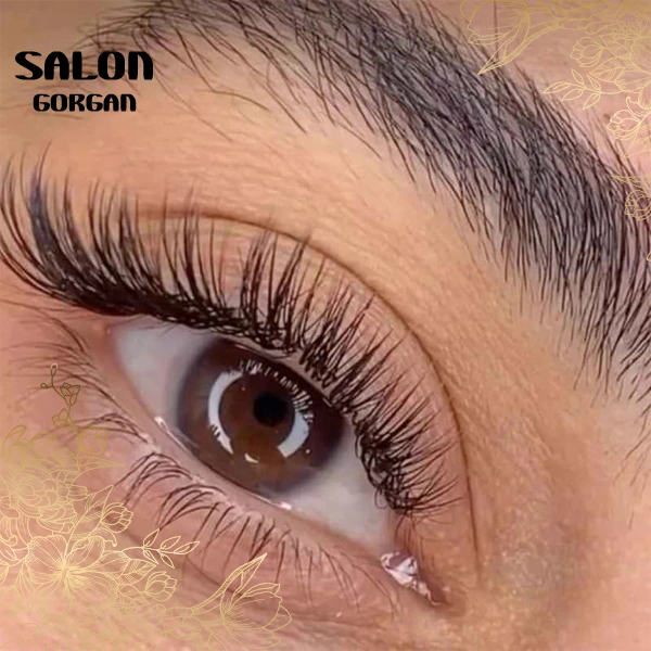 کاشت مژه موقت با چسب ضد حساسیت و ماندگاری دوتا سه هفته در گرگان 8905845657