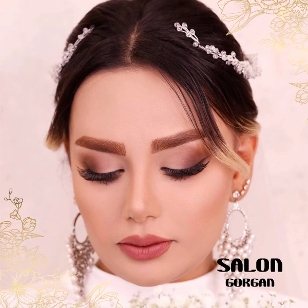 میکاپ عروس در گرگان 058604675